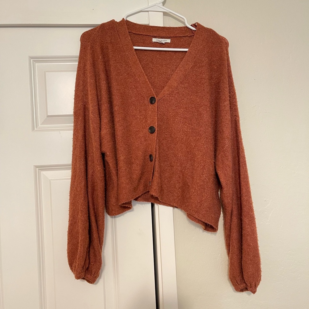 XS American Eagle Burnt Orange Sweater